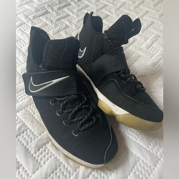 Nike Lebron XIV 14 EP Chase Down Black NBA Basketball Running Shoes, Women’s 8 - Picture 3 of 10
